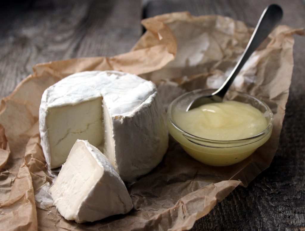 Greek Artisan cheese with honey